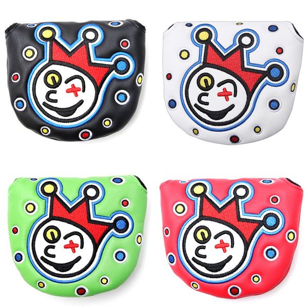 new joker clown design putter cover headcover for golf mallet putter or futura
new joker clown design putter cover headcover for golf mallet putter or futura