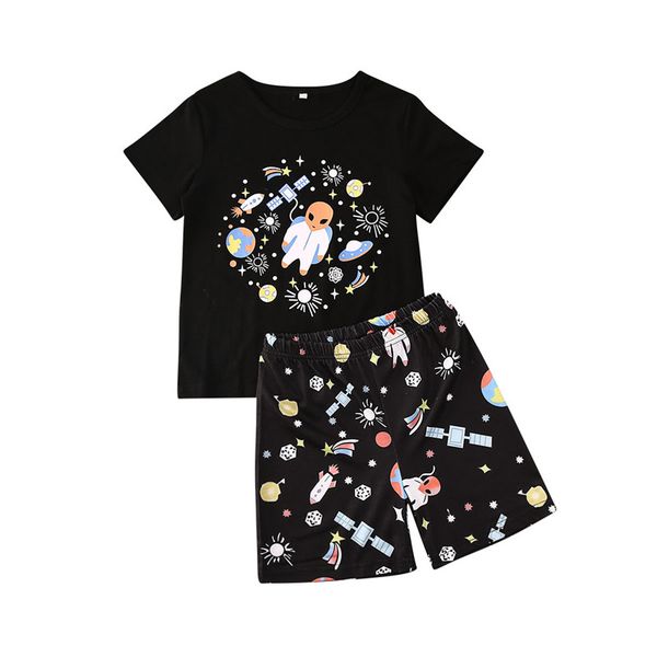 2pcs toddler kids baby boys girls clothes cartoon shirt + shorts outfit set 5-10y, White
2pcs toddler kids baby boys girls clothes cartoon shirt + shorts outfit set 5-10y, White
