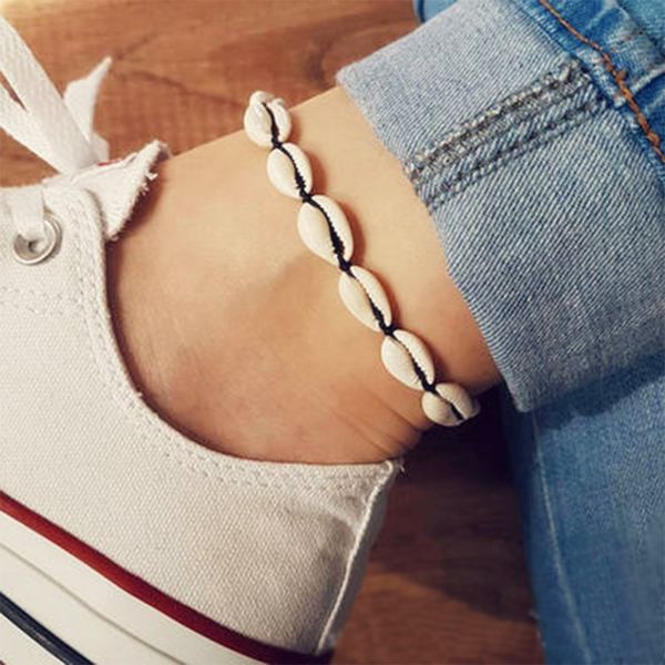 vintage black rope anklets for women shell foot jewelry summer beach barefoot bracelet ankle on leg ankle bohemian shell anklet, Red;blue
vintage black rope anklets for women shell foot jewelry summer beach barefoot bracelet ankle on leg ankle bohemian shell anklet, Red;blue