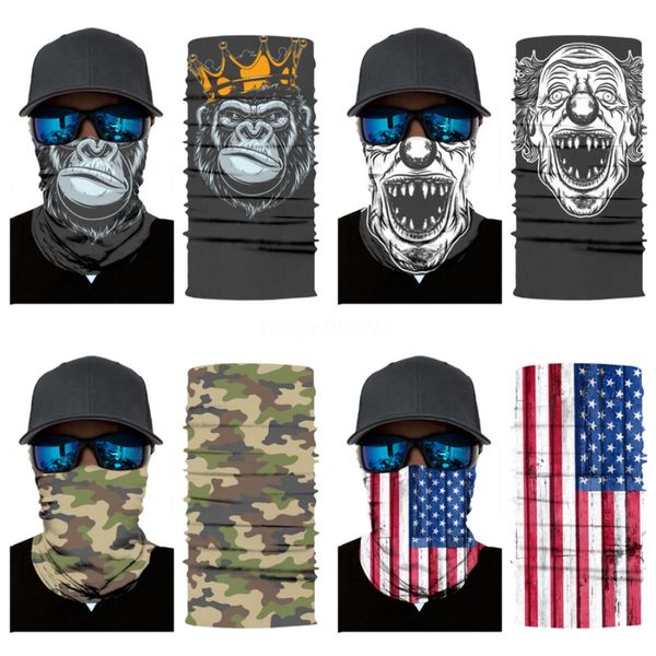 275ia seamless fishing skull scarf summer neck collar sun protection windproof bandana cycling magic face mask breathable cycling skull s#53, Blue;black
275ia seamless fishing skull scarf summer neck collar sun protection windproof bandana cycling magic face mask breathable cycling skull s#53, Blue;black