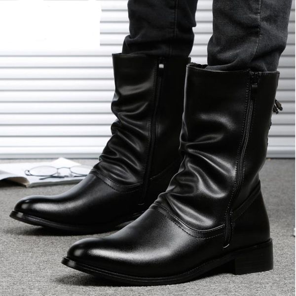 microfiber leather leather boots men pointed toe breathable soft shoes fashion vintage casual flats autumn winter, Black
microfiber leather leather boots men pointed toe breathable soft shoes fashion vintage casual flats autumn winter, Black