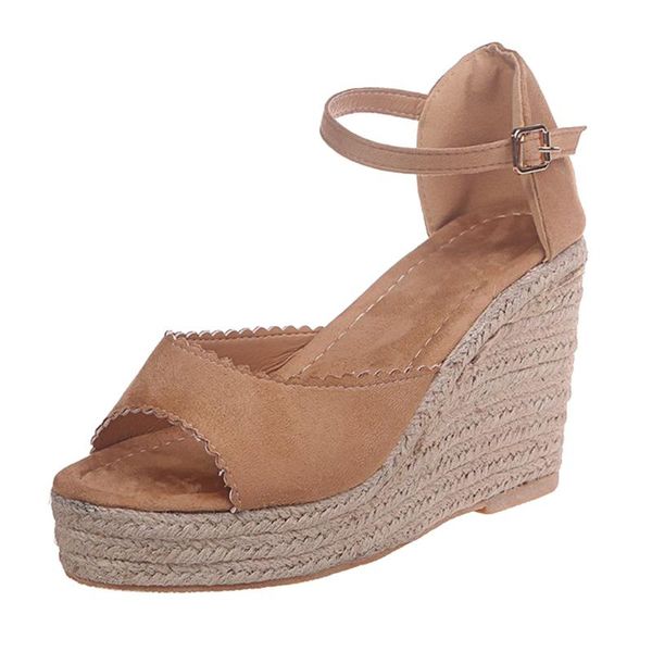 sagace bohemia women's sandals peep toe platform wedges buckle causal shoes women sandals roman beach sandalias mujer shoes hot, Black
sagace bohemia women's sandals peep toe platform wedges buckle causal shoes women sandals roman beach sandalias mujer shoes hot, Black