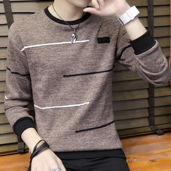 men's sweaters autumn sweater men 2021 winter clothes casual mens pullover bottom knitted spring thin pullovers roupas lwl675, White;black
men's sweaters autumn sweater men 2021 winter clothes casual mens pullover bottom knitted spring thin pullovers roupas lwl675, White;black