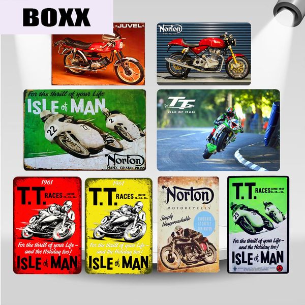 retro tt isle of man metal signs norton motorcycles races plaque vintage art painting plates pub bar garage shop home decor
retro tt isle of man metal signs norton motorcycles races plaque vintage art painting plates pub bar garage shop home decor
