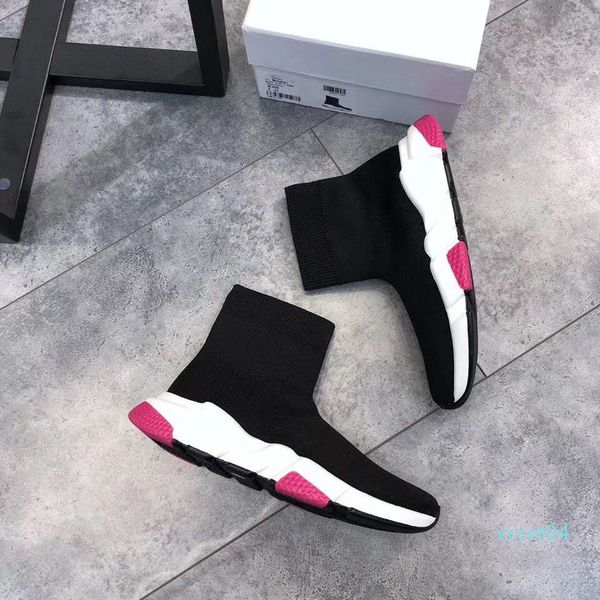 2019 designer sneakers speed runner fashion shoes sock triple black red flat trainer men women casual shoes sport with dust bag ct04
2019 designer sneakers speed runner fashion shoes sock triple black red flat trainer men women casual shoes sport with dust bag ct04