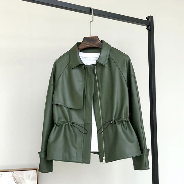 genuine jacket women 2020 200% sheepskin coat red spring autumn motorcycle women's leather jackets veste femme 202 kj, Black
genuine jacket women 2020 200% sheepskin coat red spring autumn motorcycle women's leather jackets veste femme 202 kj, Black