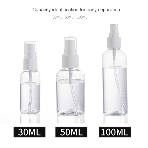 transparent empty spray bottles 30ml/50ml/100ml plastic mini refillable container empty cosmetic containers ing
transparent empty spray bottles 30ml/50ml/100ml plastic mini refillable container empty cosmetic containers ing