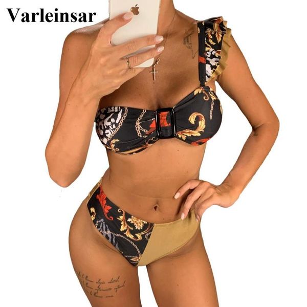 one shoulder bikini high waist swimsuit 2020 women swimwear two-pieces bikini set bather splicing bathing suit swim wear v1705
one shoulder bikini high waist swimsuit 2020 women swimwear two-pieces bikini set bather splicing bathing suit swim wear v1705