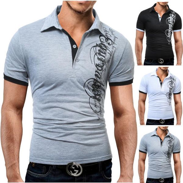 hulooxuji mens golf shirts fashion summer short sleeve turn down collar print slim fit casual breathable business tees, White;black
hulooxuji mens golf shirts fashion summer short sleeve turn down collar print slim fit casual breathable business tees, White;black