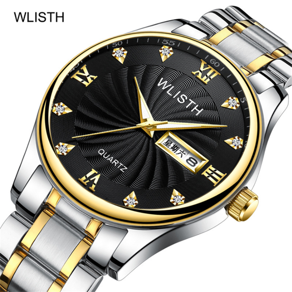 wlisth men's business casual watch calendar luminous stainless steel waterproof quartz watch, Slivery;brown
wlisth men's business casual watch calendar luminous stainless steel waterproof quartz watch, Slivery;brown