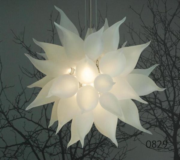 modern art frosted white hand blown glass chandelier for wedding living room bedroom glass hanging lamp new house villa l decor
modern art frosted white hand blown glass chandelier for wedding living room bedroom glass hanging lamp new house villa l decor