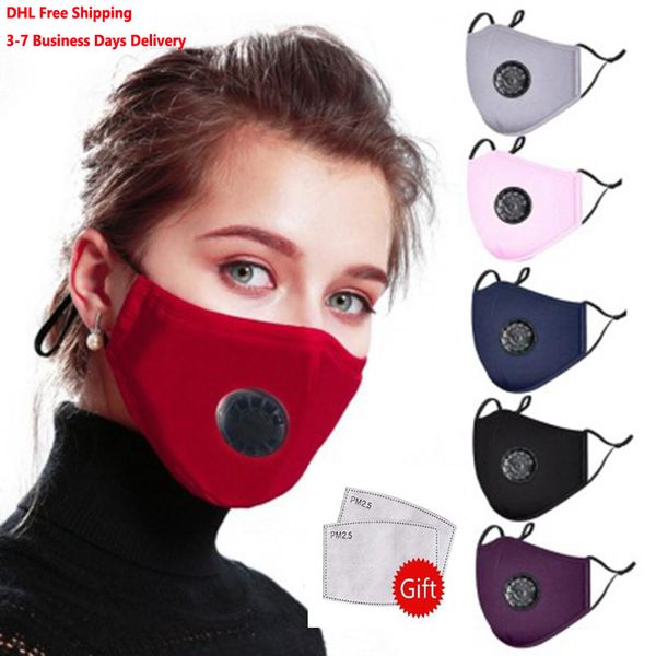 dhl face mask anti-dust breathing valve earloop adjustable reusable mouth masks breathable anti haze pm2.5 masks with 2pcs filters
dhl face mask anti-dust breathing valve earloop adjustable reusable mouth masks breathable anti haze pm2.5 masks with 2pcs filters