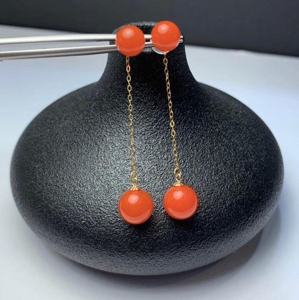 shilovem 18k yellow gold real natural south red agate stud earrings fine jewelry wedding new plant christmas gift mym778.5090nh, Golden;silver
shilovem 18k yellow gold real natural south red agate stud earrings fine jewelry wedding new plant christmas gift mym778.5090nh, Golden;silver