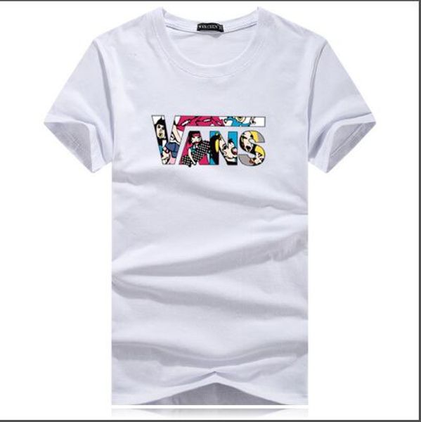 c56 men's women'short-sleeved cotton summer printing pattern loose version of the upper body super handsome fashion trend men', White
c56 men's women'short-sleeved cotton summer printing pattern loose version of the upper body super handsome fashion trend men', White