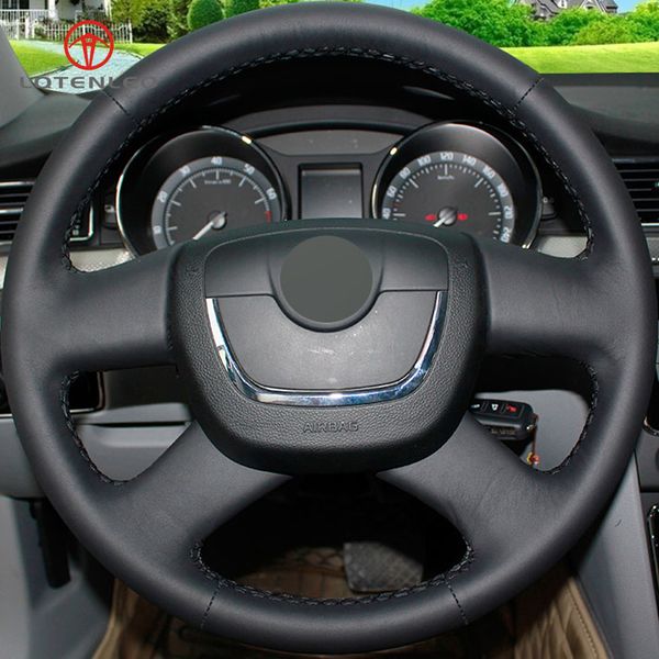 lqtenleo black artificial leather steering wheel cover for octavia superb 2012 fabia octavia a 5 a5 2012 2013
lqtenleo black artificial leather steering wheel cover for octavia superb 2012 fabia octavia a 5 a5 2012 2013