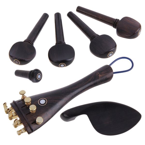 violin parts ebony wood 4/4 violin bridge chinrest endpin fine tuners tuning peg tailgut musical instruments accessories
violin parts ebony wood 4/4 violin bridge chinrest endpin fine tuners tuning peg tailgut musical instruments accessories
