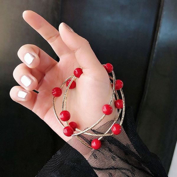three-layer red bead bracelet female fashion red bracelet personality student girlfriends creative jewelry 2020, Black
three-layer red bead bracelet female fashion red bracelet personality student girlfriends creative jewelry 2020, Black