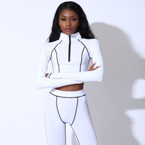 2 piece set 2019 autumn and winter cross-border women new long-sleeved yoga fitness fashion suit casual elegant suit sport wear
2 piece set 2019 autumn and winter cross-border women new long-sleeved yoga fitness fashion suit casual elegant suit sport wear