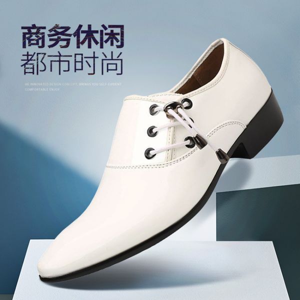 2020 new spring and autumn new cross-border mens shoes business dress mens shoes pointed large size bright shoes mens hair, Black
2020 new spring and autumn new cross-border mens shoes business dress mens shoes pointed large size bright shoes mens hair, Black