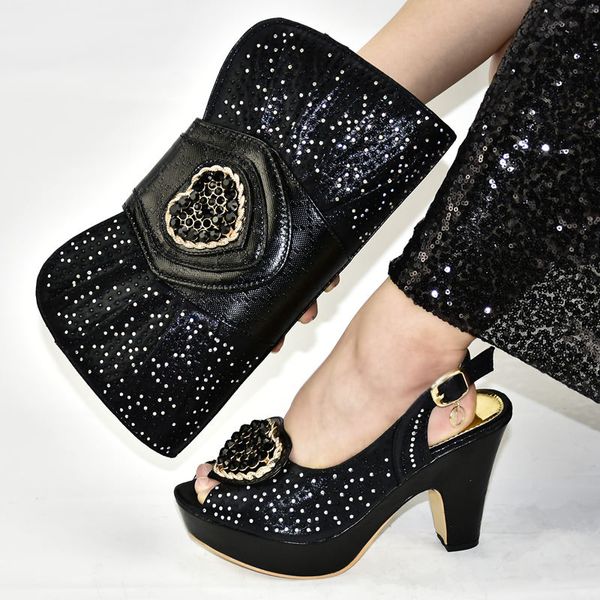 african style rhinestone woman shoes and bag set fashion italian high heels .5cm shoes and bag set for evening party df-102, Black
african style rhinestone woman shoes and bag set fashion italian high heels .5cm shoes and bag set for evening party df-102, Black