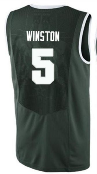 custom men youth women michigan state spartans green cassius winston #5 basketball jersey size s-4xl or custom any name or number jersey, Black
custom men youth women michigan state spartans green cassius winston #5 basketball jersey size s-4xl or custom any name or number jersey, Black