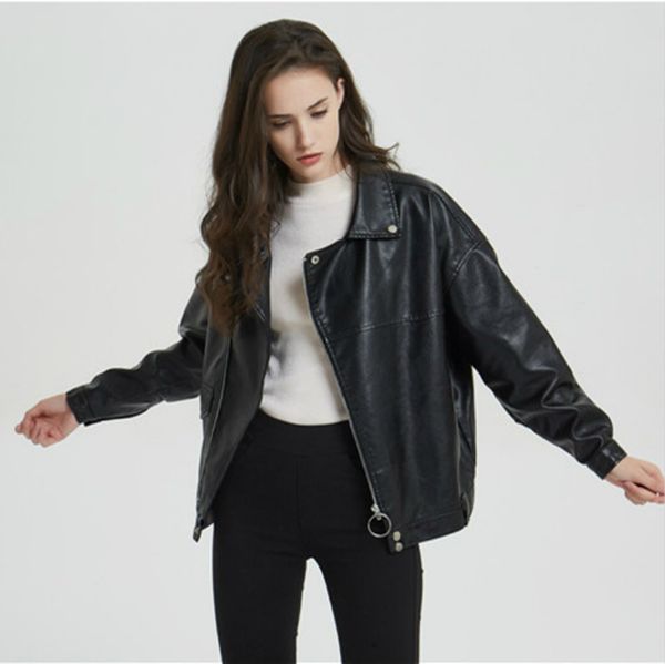 dropshipping women's multy zipper motorcycle coat womens 2019 autumn winter biker jackets faux pu leather black short jacket
dropshipping women's multy zipper motorcycle coat womens 2019 autumn winter biker jackets faux pu leather black short jacket