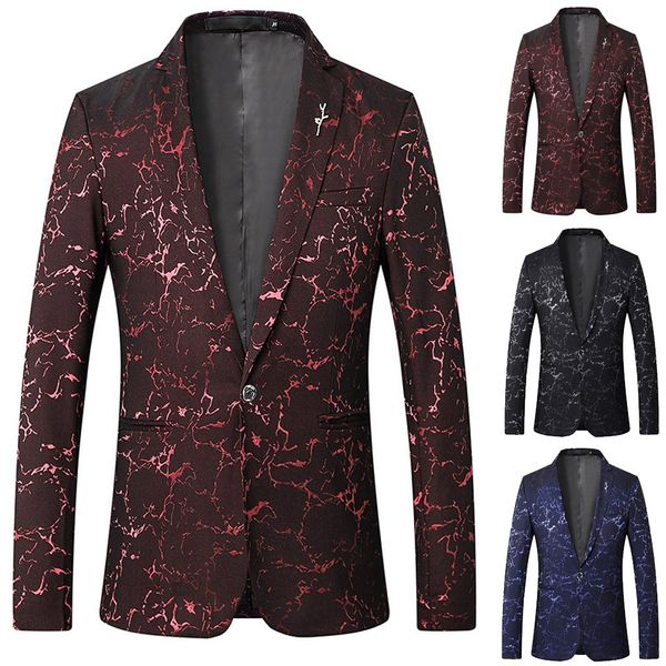 2019 new fashion men casual blazer single button men stylish solid suit blazer business wedding party outwear jacket blouse, White;black
2019 new fashion men casual blazer single button men stylish solid suit blazer business wedding party outwear jacket blouse, White;black