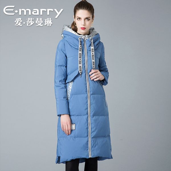 2018 new winter women's fashionable white eiderdown duvet women's coat, long factory wholesale 8841243, Black
2018 new winter women's fashionable white eiderdown duvet women's coat, long factory wholesale 8841243, Black
