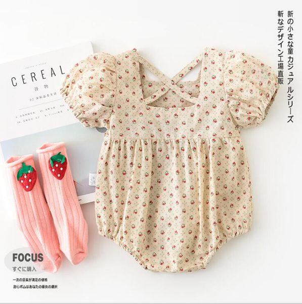 2020 new baby girls printed romper fashion summer cotton babys jumpsuit 6-24 month hv341, Blue
2020 new baby girls printed romper fashion summer cotton babys jumpsuit 6-24 month hv341, Blue