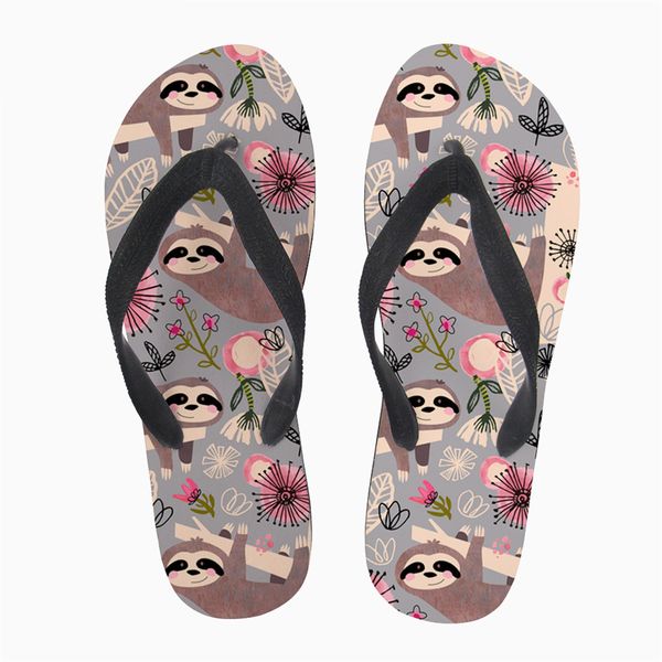 customized summer women flip flops cute sloth floral pattern slip-on home slippers woman beach light water pool sandals girls, Black
customized summer women flip flops cute sloth floral pattern slip-on home slippers woman beach light water pool sandals girls, Black