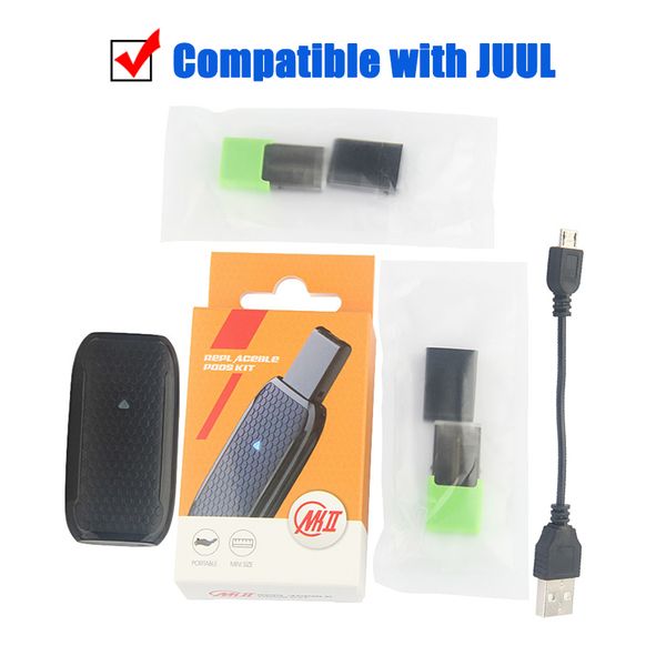 1pcs mk ii 350 mah vape pen battery with 1ml empty pods cartridge starter kit fit juul vape battery device cartridge 
1pcs mk ii 350 mah vape pen battery with 1ml empty pods cartridge starter kit fit juul vape battery device cartridge