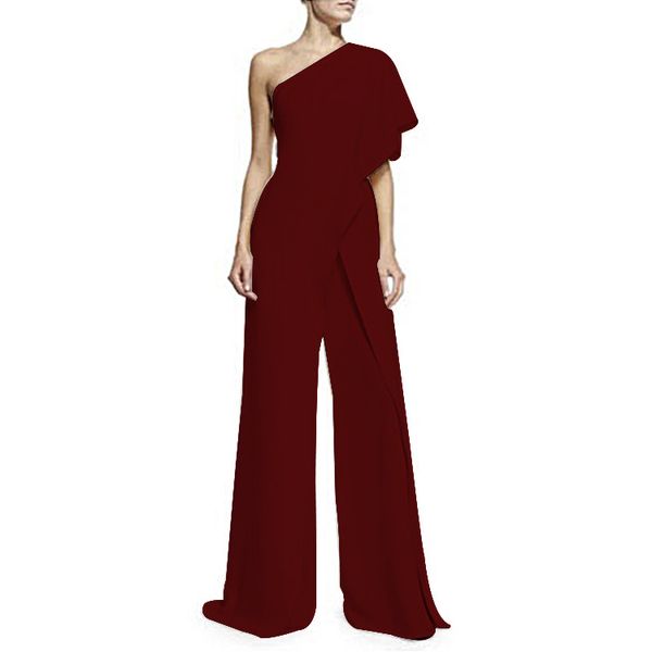 elegant bodycon womens rompers jumpsuit one shoulder solid bodies ladies wide leg one piece women overalls, Black;white
elegant bodycon womens rompers jumpsuit one shoulder solid bodies ladies wide leg one piece women overalls, Black;white