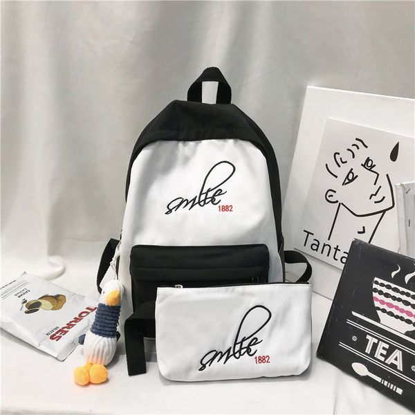 female letter school bag for teenage girls 2020 nylon travel backpack women mochila sac a dos ladie laprucksack men bag pack
female letter school bag for teenage girls 2020 nylon travel backpack women mochila sac a dos ladie laprucksack men bag pack