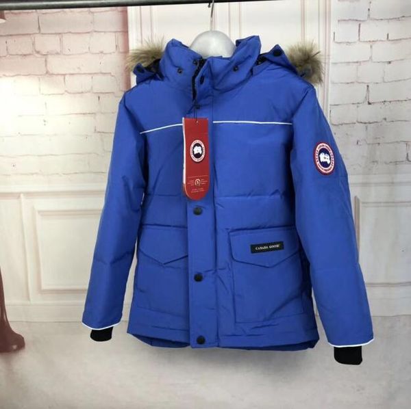 

горячие продажи детей пуховик парки куртки зимняя куртка мальчик мода дети толстые пальто для мальчика 2019 дети ветровки куртки, Blue;gray