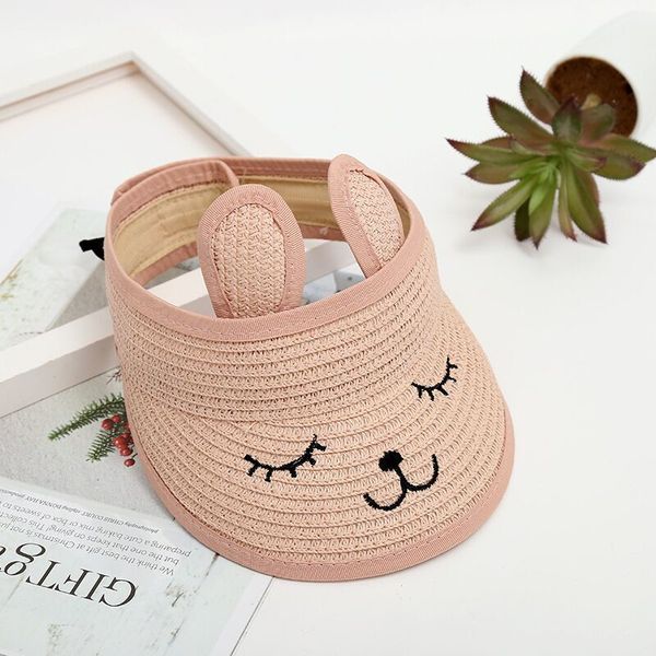 summer children's cat empty straw hat korean casual shade sunscreen beach sun hat, Yellow
summer children's cat empty straw hat korean casual shade sunscreen beach sun hat, Yellow