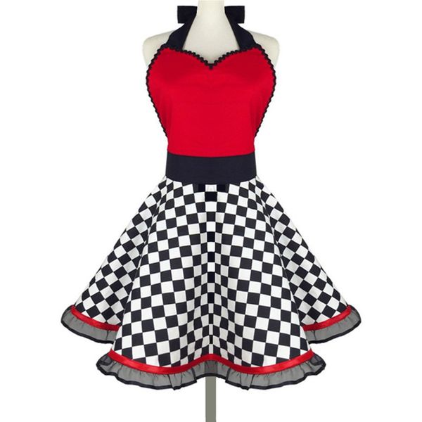 

women aprons cute retro cotton cooking aprons dot pattern vintage style aprons dress gift 122246