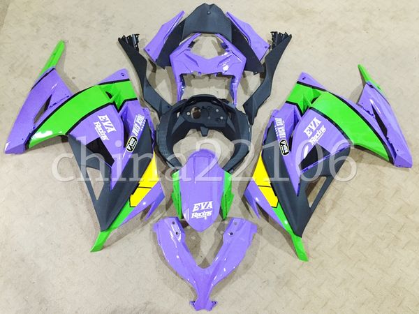 injection mold new abs motorcycle full fairings kit fit for kawasaki ninja 300 ex300 300r 2013 2014 2015 2016 2017 set light purple
injection mold new abs motorcycle full fairings kit fit for kawasaki ninja 300 ex300 300r 2013 2014 2015 2016 2017 set light purple
