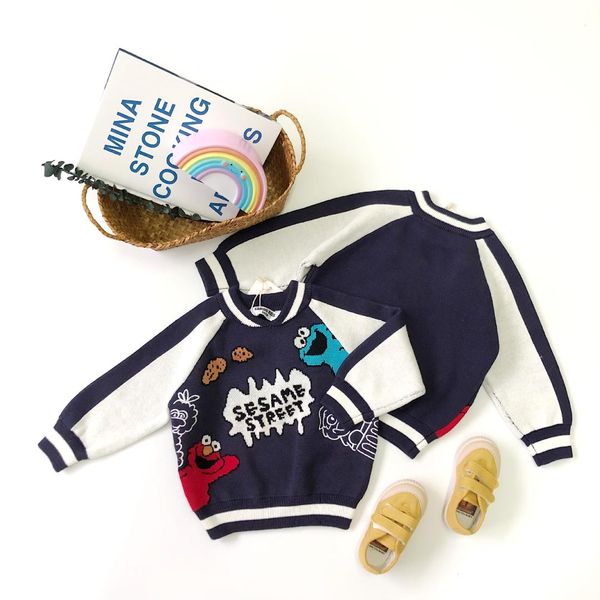 tonytaobaby new style embroidered sweater cartoon pattern for boys and girls in autumn and winter christmas sweater, Blue
tonytaobaby new style embroidered sweater cartoon pattern for boys and girls in autumn and winter christmas sweater, Blue