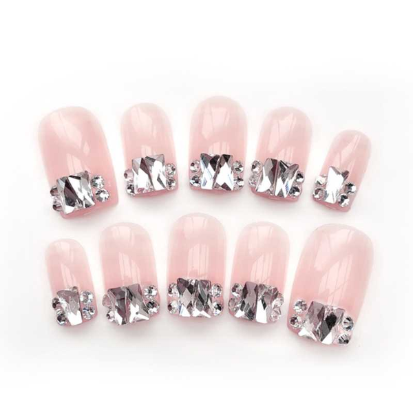 24pcs uv gel cover false nails fashion glowing fake diamond nails patch bride decor false diy fake art decorations, Red;gold
24pcs uv gel cover false nails fashion glowing fake diamond nails patch bride decor false diy fake art decorations, Red;gold