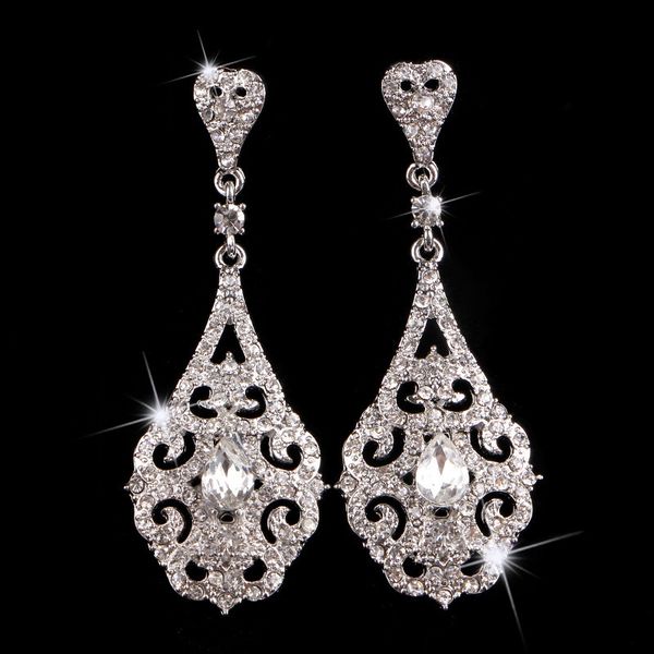 slbridal новое прибытие арт деко кристаллы стразы свадебные серьги на крючках подружки невесты серьги свадебные серьги падения женщины, Silver
slbridal новое прибытие арт деко кристаллы стразы свадебные серьги на крючках подружки невесты серьги свадебные серьги падения женщины, Silver