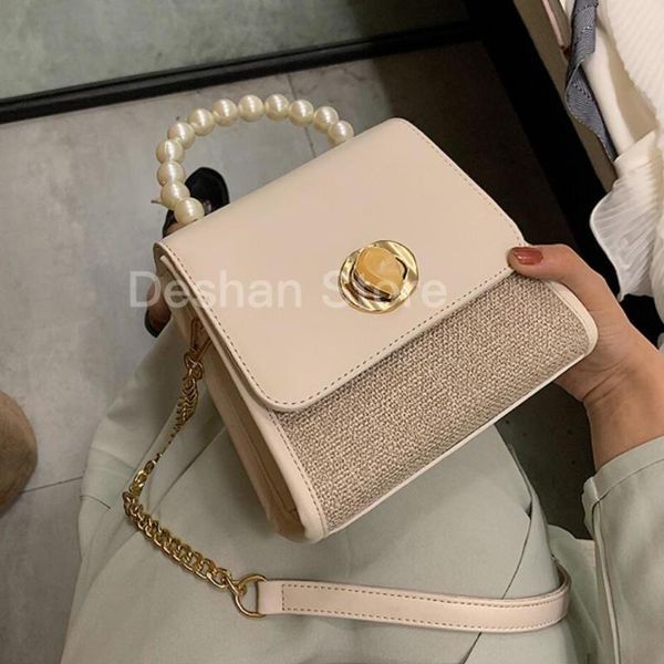 elegant female pearl tote bag 2020 summer new quality leather women's handbag chain shoulder messenger bag travel
elegant female pearl tote bag 2020 summer new quality leather women's handbag chain shoulder messenger bag travel