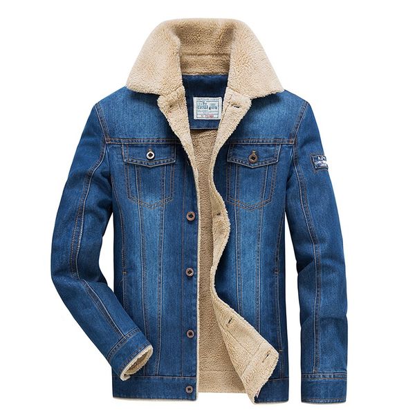Men's Denim Jacket Fashion 2019-2020 Winter Spring Fashion Denim Fleeced Coat Cool Warm Winter Jacket Top Quality Jackets for Men Size 4XL
Men's Denim Jacket Fashion 2019-2020 Winter Spring Fashion Denim Fleeced Coat Cool Warm Winter Jacket Top Quality Jackets for Men Size 4XL