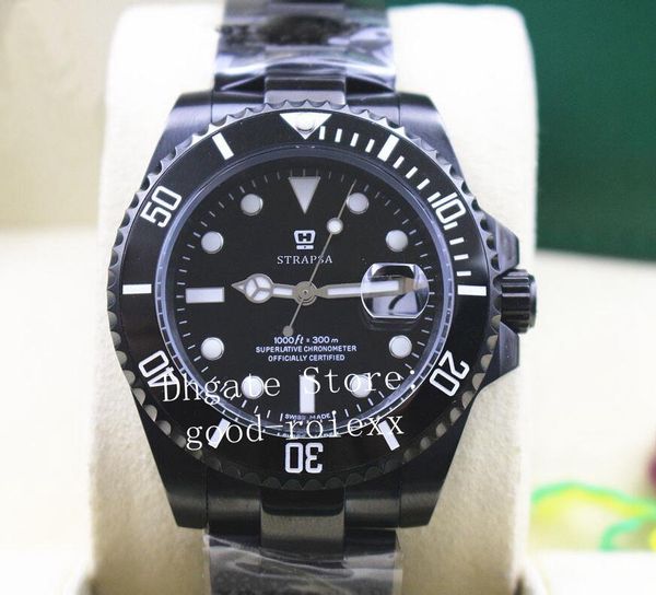 mens automatic 2813 movement watch men black dlc coating ceramic bezel sport dive chronometer date sapphire superlative perpetual watches, Slivery;brown
mens automatic 2813 movement watch men black dlc coating ceramic bezel sport dive chronometer date sapphire superlative perpetual watches, Slivery;brown