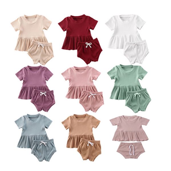 0-24months 2pcs сплошной цвет комплект одежды для new новорожденный ребенок девочки летняя принцесса одежды с коротким рукавом платья топы ш, White
0-24months 2pcs сплошной цвет комплект одежды для new новорожденный ребенок девочки летняя принцесса одежды с коротким рукавом платья топы ш, White