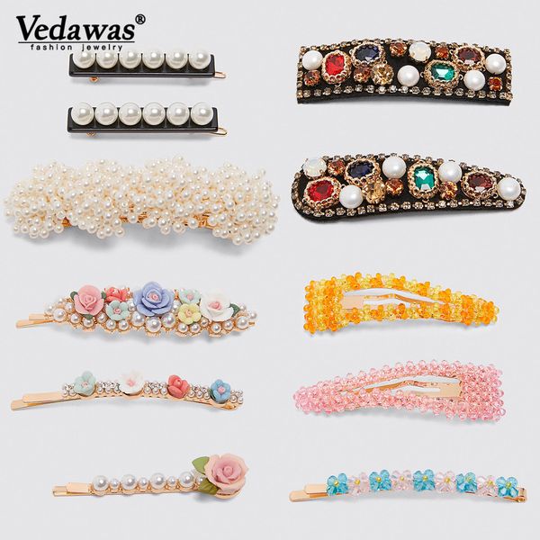vedawas hair pins bridal crown wedding hair accessories mujer diadema pearl clip for women party vacation gifts xg3337, Golden;white
vedawas hair pins bridal crown wedding hair accessories mujer diadema pearl clip for women party vacation gifts xg3337, Golden;white