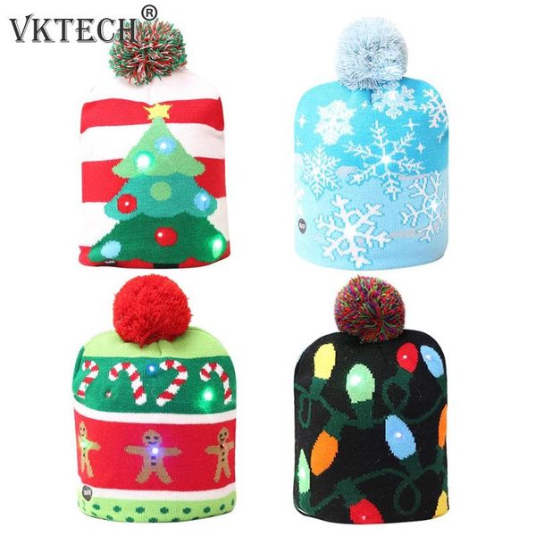 led christmas hat cute winter warm xmas tree knitted cap for children home decoration gift christmas party supplies
led christmas hat cute winter warm xmas tree knitted cap for children home decoration gift christmas party supplies