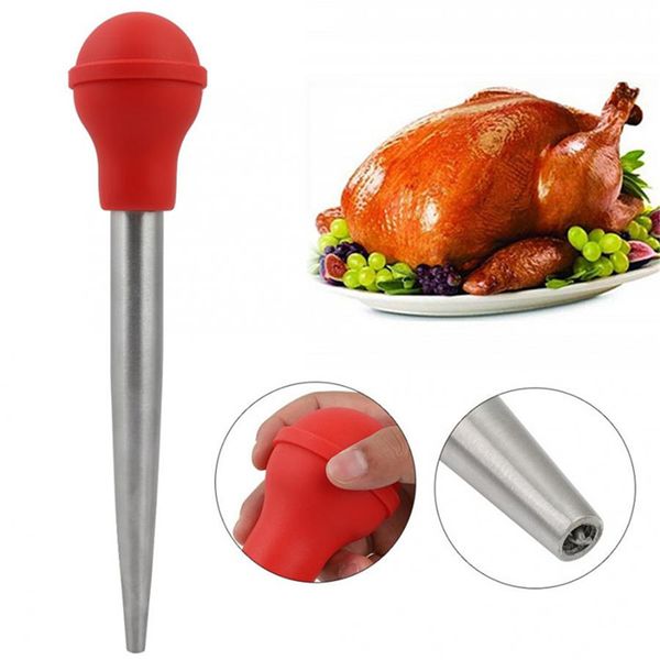 stainless steel baster with injector and cleaning brush meat syringe marinade injector bbq kitchen basting pump assessoies jk2006
stainless steel baster with injector and cleaning brush meat syringe marinade injector bbq kitchen basting pump assessoies jk2006