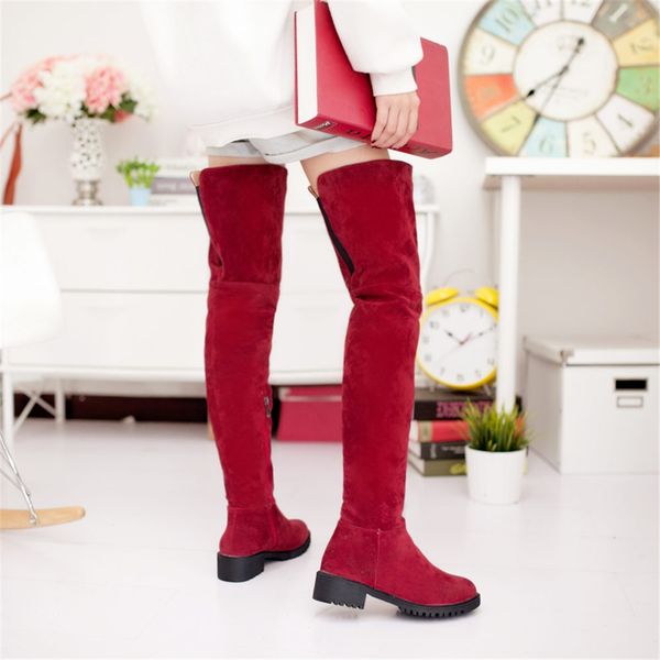 sarairis 2019 classic square heels over the knee boots women shoes woman add plush winter shoes female long boots, Black
sarairis 2019 classic square heels over the knee boots women shoes woman add plush winter shoes female long boots, Black