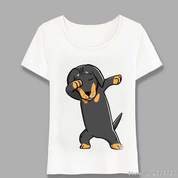 cool dabbing dachshund design t-shirt fashion women t-shirt funny doxie print t shirts casual tees summer female harajuku, White
cool dabbing dachshund design t-shirt fashion women t-shirt funny doxie print t shirts casual tees summer female harajuku, White