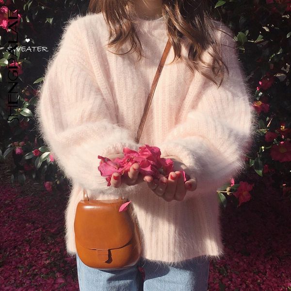 tvvovvin autumn winter 2019 new fashion round collar solid pullovers women soft warm loose causal korean sweaters tide x716, White;black
tvvovvin autumn winter 2019 new fashion round collar solid pullovers women soft warm loose causal korean sweaters tide x716, White;black